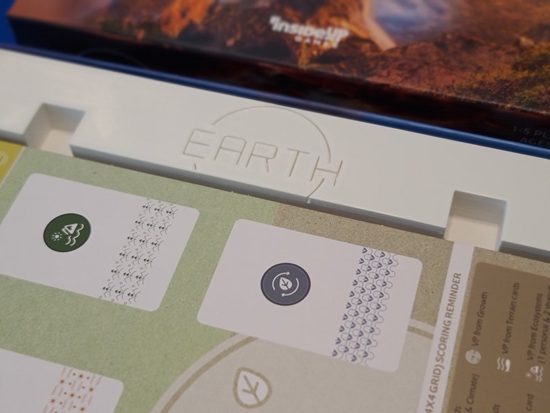 Earth Insert / Organizer kickstarter or Retail Version Fits Etsy