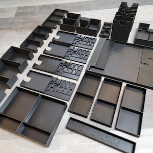 Dune Imperium & Expansions Unofficial Insert / Box Organizer with individual player trays