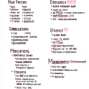 Hypertension Med Surg Nursing Notes