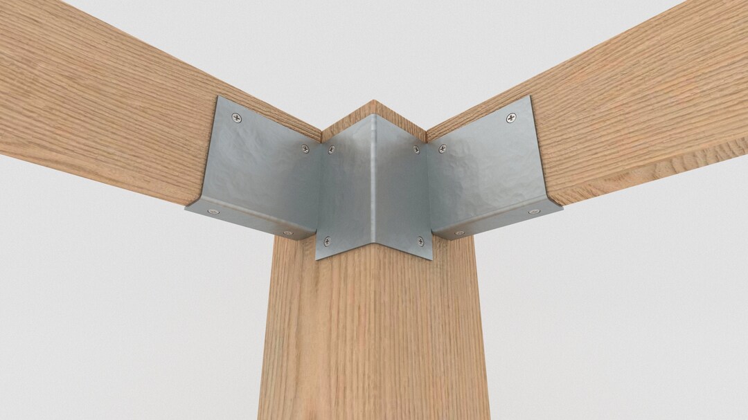 Table Leg Bracket Strong, Simple and Easy to Install Etsy