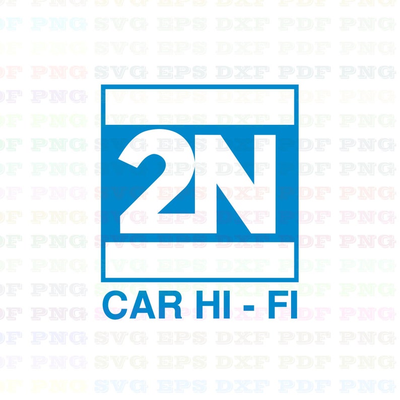 2n Logo Svg Dxf Eps Pdf Png Cricut Cutting File Vector Etsy