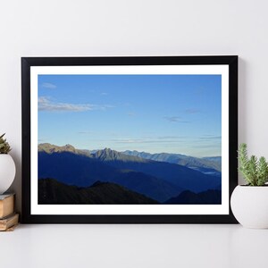 Sunrise on Inca Trail - Downloadable Print, Printable Art, Downloadable Art, Digital Art, Wall Art, Home Decor, Mountains, Sunrise
