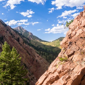 Eldorado Canyon State Park Photo Print #1, Colorado Mountains Landscape Wall Art, Rocky Mountains Nature Photography
