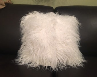 Fuzzy Pillow Cover Etsy