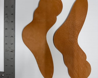 Leder Taube Flügel Sporen Riemen Rohlinge