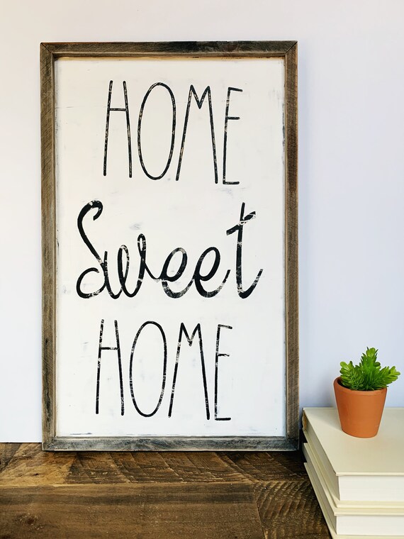 Rae Dunn Wood Sign Wall Decor Home Decor Rustic Home Etsy