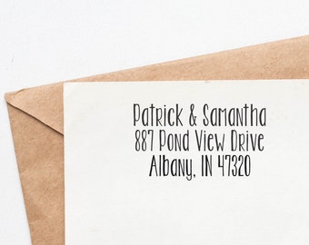 Personalized Return Address Stamp | Self Inking Return Address Stamp | Personalized Address Stamp  | Custom Stamp