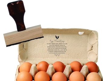 Egg Stamp | Egg Handling Stamp | Egg Label | Fresh Eggs Stamp | Homesteading | Farm Stamp | Egg Marking | Egg Stamper | Egg Carton Stamp