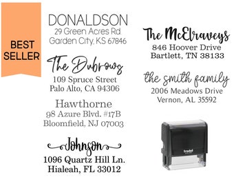 Personalized Return Address Stamp | Self Inking Return Address Stamp | Personalized Address Stamp  | Custom Stamp