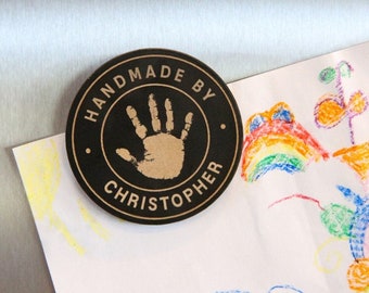 Custom Magnet Kids Magnet Kids Artwork Magnet Fridge Magnet Kids Gift Toddler Gift Birthday Gift Teacher Gift