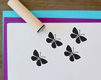 Butterfly  Stamp |Butterfly Mini Stamp | Kids stamp | Craft Stamp | Craft supplies |Planner Stamps | Mini Stamps | Scrapbooking Stamps