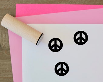 Peace Stamp l Peace Stamp l Kids stamp | Craft Stamp | Craft supplies |Planner Stamps | Mini Stamps | Scrapbooking Stamps