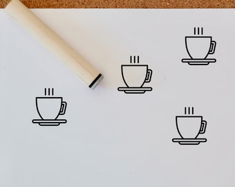 Coffee mug Stamp| Coffee mug Mini Stamp | Kids stamp | Craft Stamp | Craft supplies |Planner Stamps | Mini Stamps | Scrapbooking Stamps