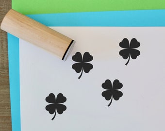 Clover Stamp| Clover Mini Stamp | Kids stamp | Craft Stamp | Craft supplies |Planner Stamps | Mini Stamps | Scrapbooking Stamps