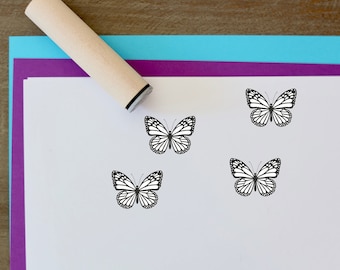 Butterfly  Stamp |Butterfly Mini Stamp | Kids stamp | Craft Stamp | Craft supplies |Planner Stamps | Mini Stamps | Scrapbooking Stamps