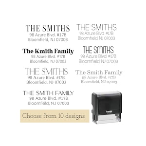 Personalized Return Address Stamp | Self Inking Return Address Stamp | Personalized Address Stamp  | Custom Stamp