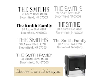 Personalized Return Address Stamp | Self Inking Return Address Stamp | Personalized Address Stamp  | Custom Stamp