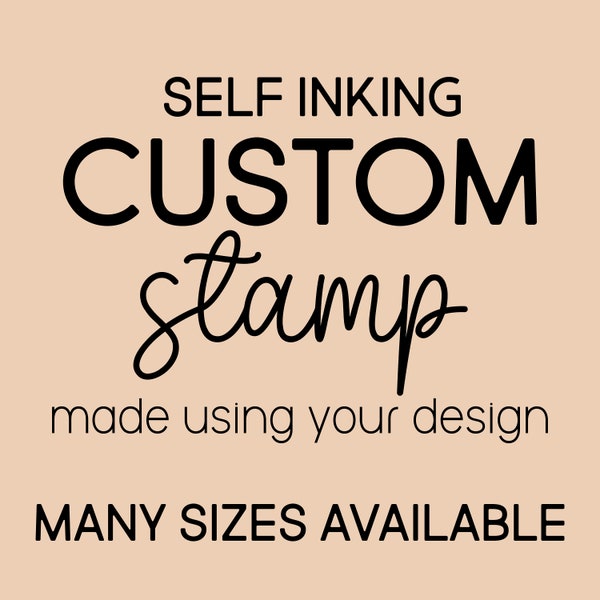 LARGE LOGO STAMPS or small logo stamps, Self Inking Logo Stampers & Business Logo Branding Rubber Stamps