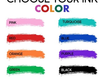 Replacement Ink pad/cartridge for Trodat 4913 available in 8 colors | Pink | Blue | Red | Orange | Green | Turquoise | Blue | Purple | Black