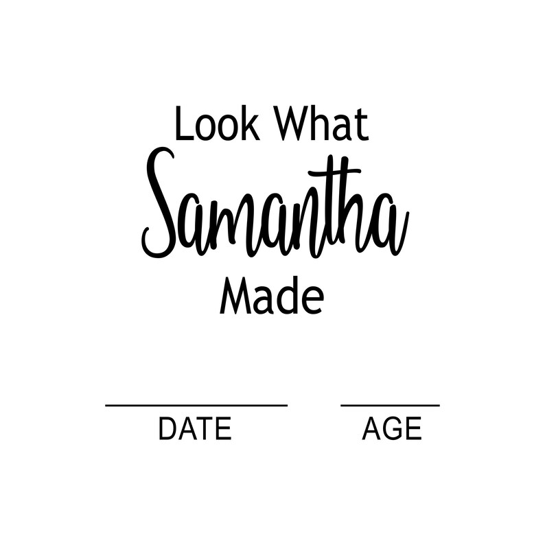 Kids Stamp Kids Art Stamp Keepsake Stamp Custom Kids Stamp School Stamp Toddler Gift Kid Gift Personalized Artwork Stamp