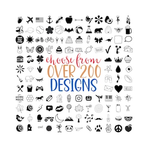 Mini Stamp Craft Stamp Mini Rubber Stamp Small Stamp Ink Stamp Craft Supplies Planner Stamp Bullet Journal Stamp Tiny Stamps Kids Stamps