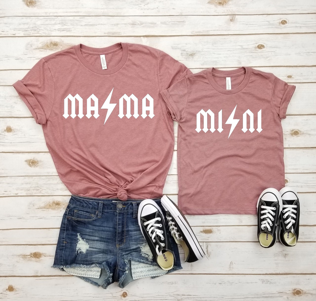 Rocker Mama Rocker Mini white Rocker Mama shirtMama Life Etsy