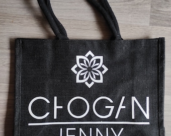 large consultant bag Chogan Jute black