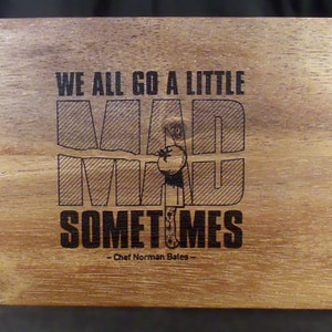 Serving Board - Psycho Themed