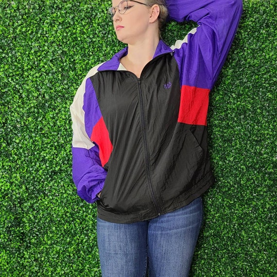 Vintage Colorblock Olympics JC Penney Nylon Windbr