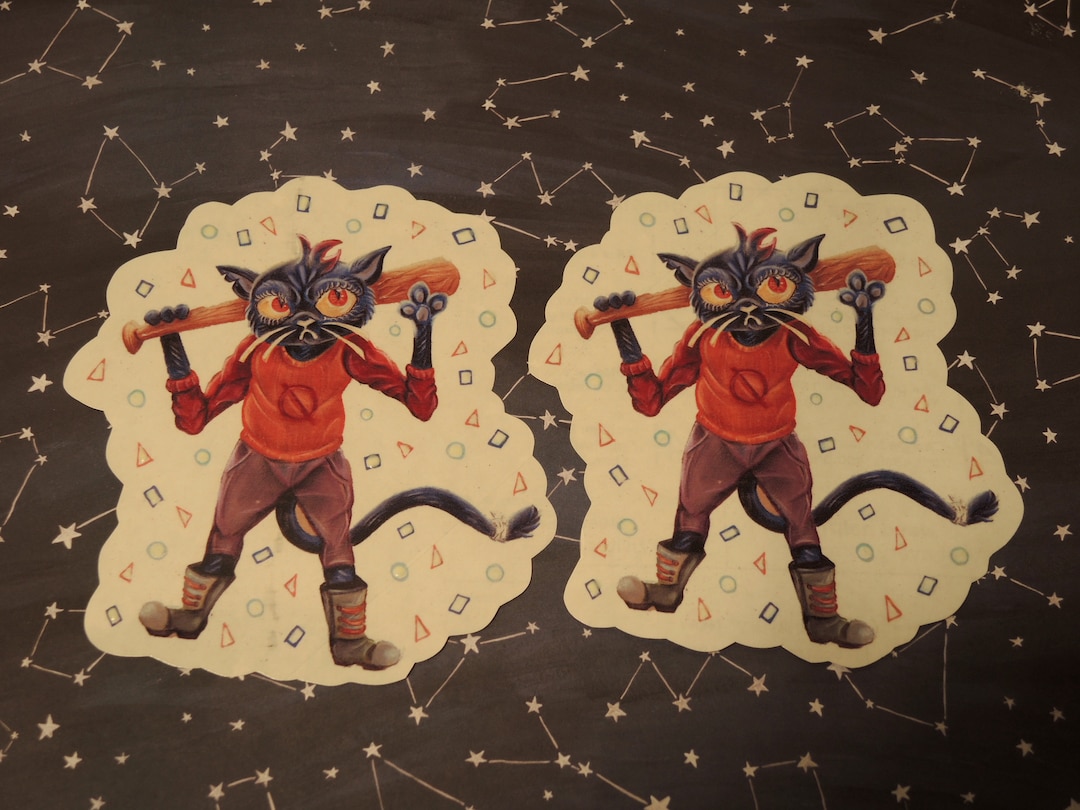 Night in the Woods Mae Borowski Glow in the Dark Stickers - Etsy