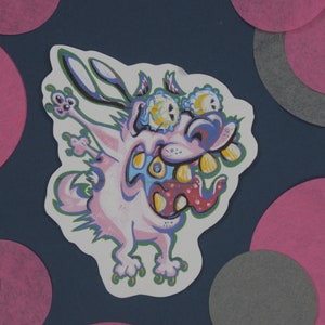 Courage the Cowardly Dog Stickers