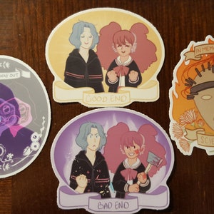 Zero Escape 999 Stickers | 3 Inch Stickers