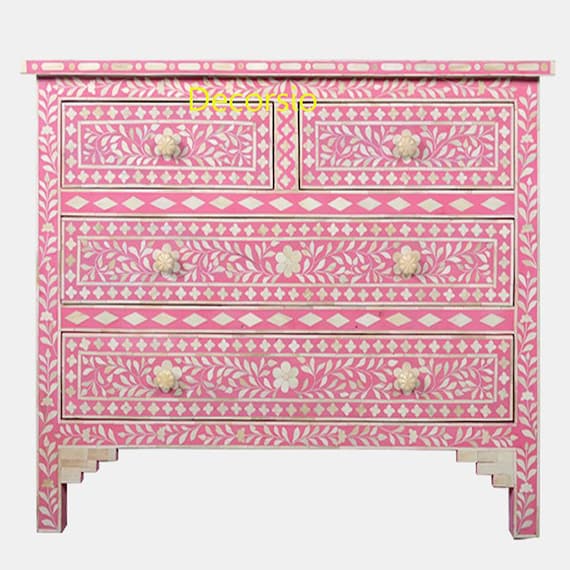 Patterned chest 2024 of drawers