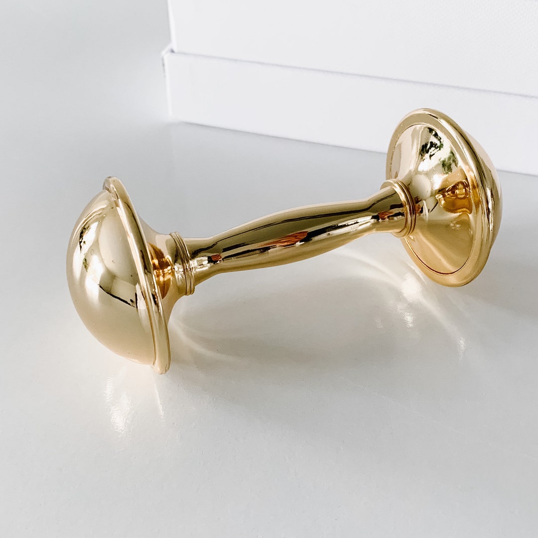 Gold Plated Baby Rattle | Keepsake Gift | Baby Rattle | Baby Keepsake ...