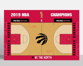 トロント ラプターズ 2019 ファイナル - バスケットボール コート