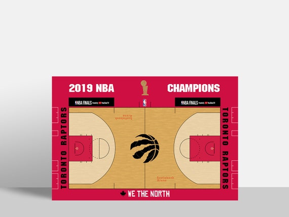 Toronto Raptors 2019 NBA Champions We The North Graphic T