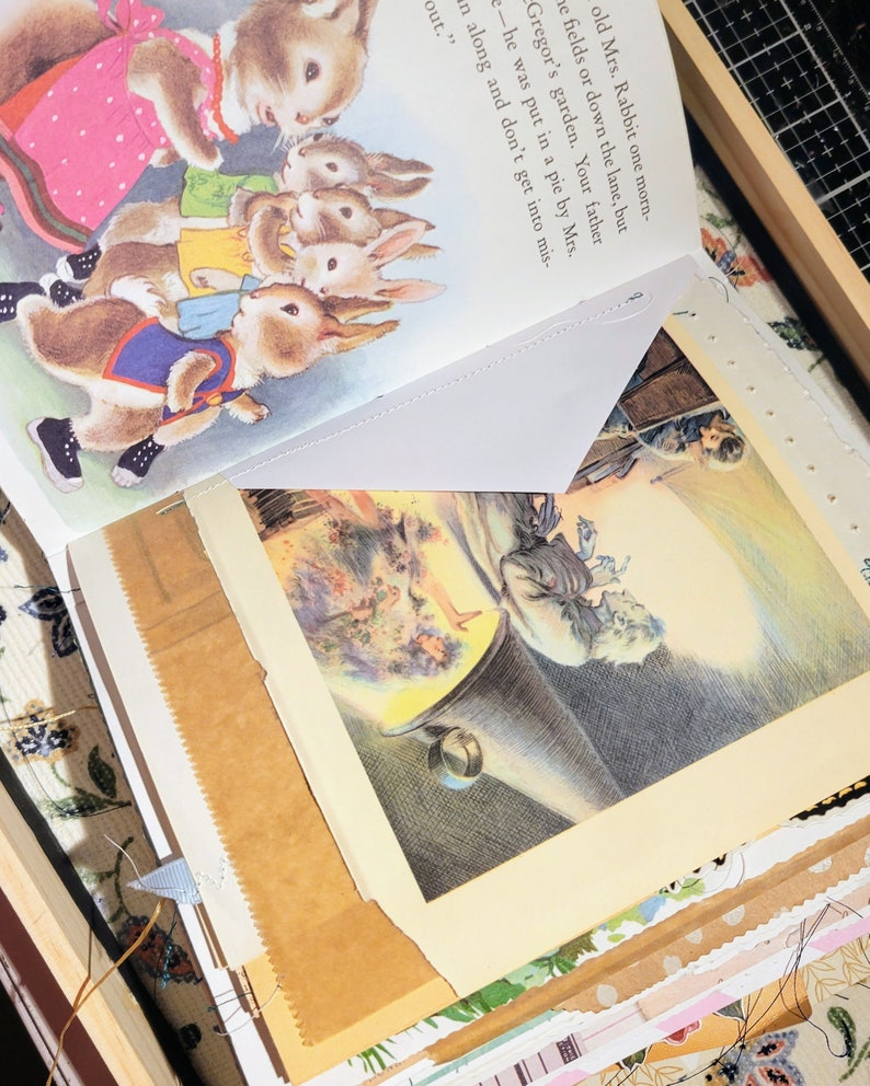 The Tale of Peter Rabbit Little Golden Book Junk Journal - Etsy