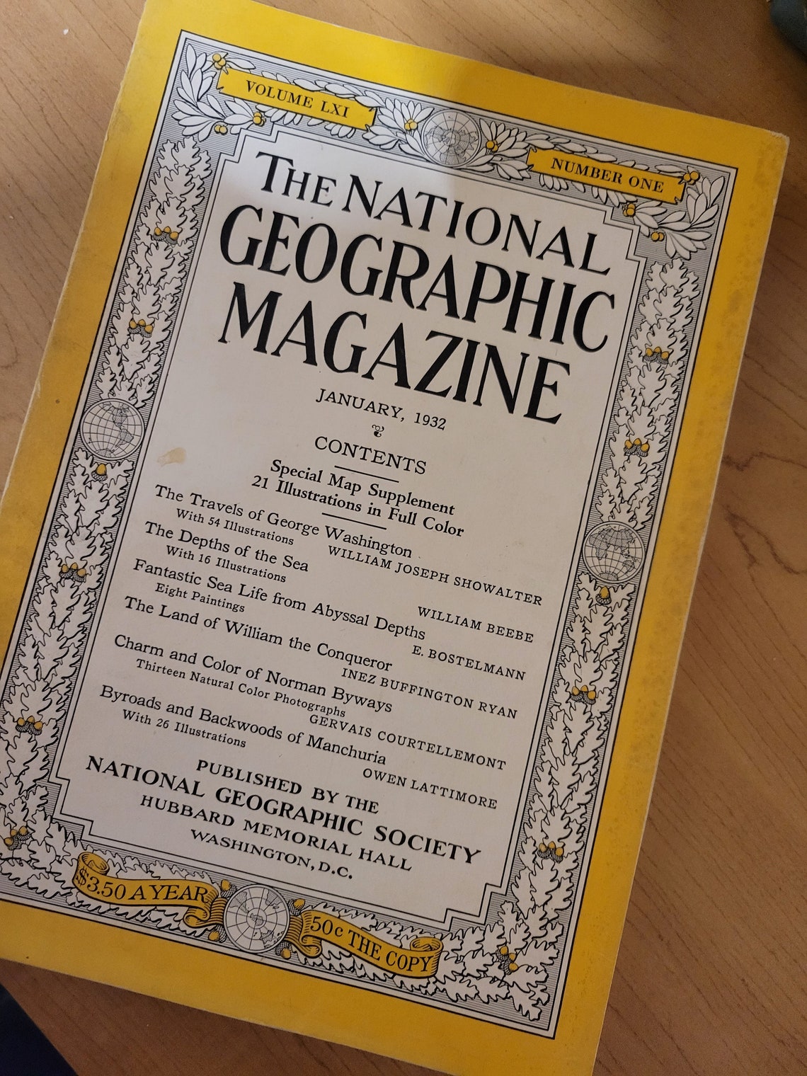Vintage National Geographic Magazines From 30s & 40s. Advertisements