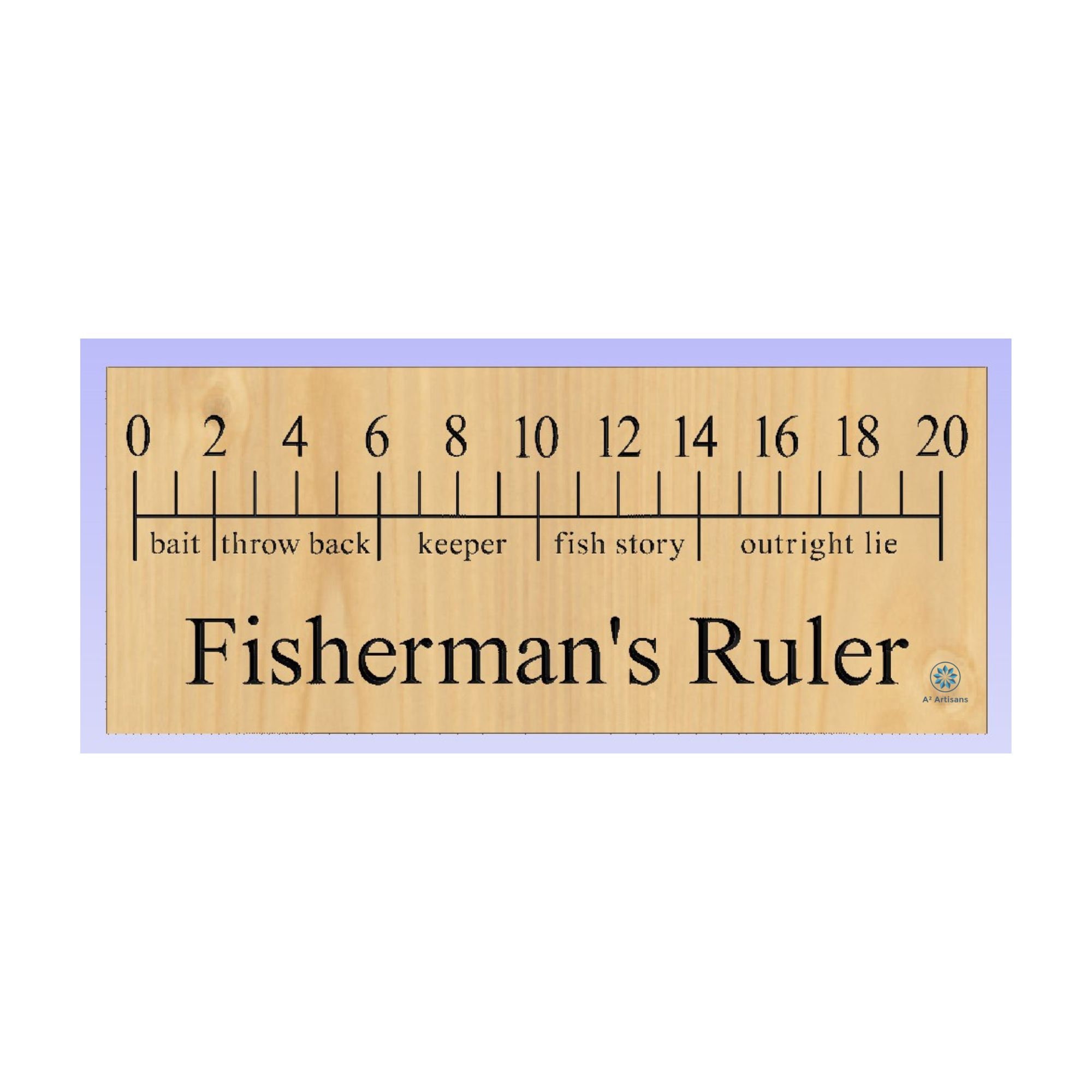 Cotton Fishing Shirt With Ruler to Measure Fish-unisex-freshwater