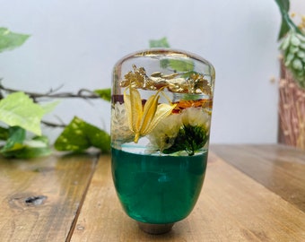 水中花シフトノブ 箱庭金魚 グリーン - Etsy 日本