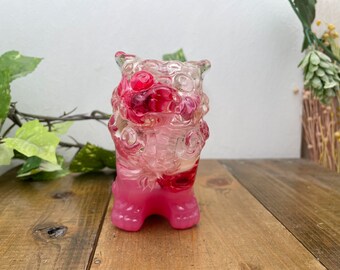 Unterwasserblumen-Schaltknauf Shisa rosa Blumengarten