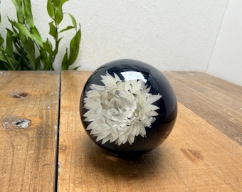 Underwater Flower Shift Knob - Hanadama Silver Daisy - White