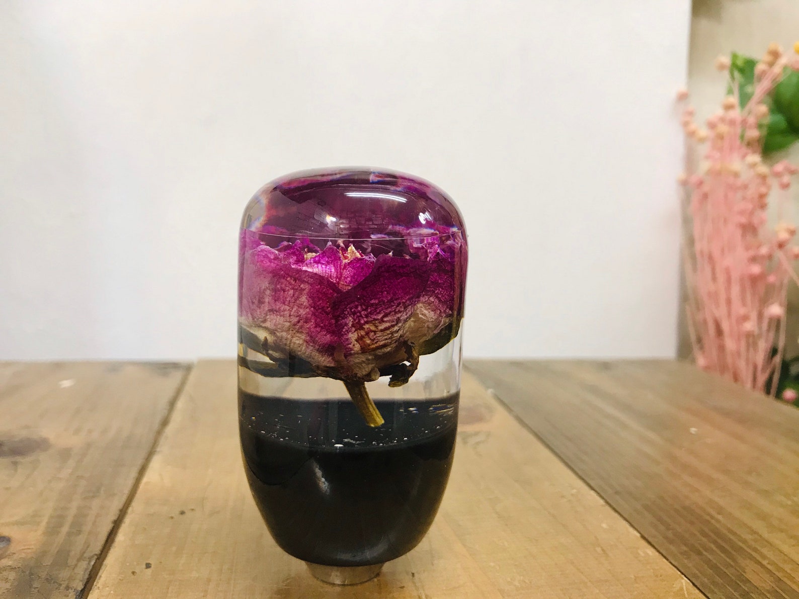 Underwater Flower Shift Knob Shakuyaku Etsy