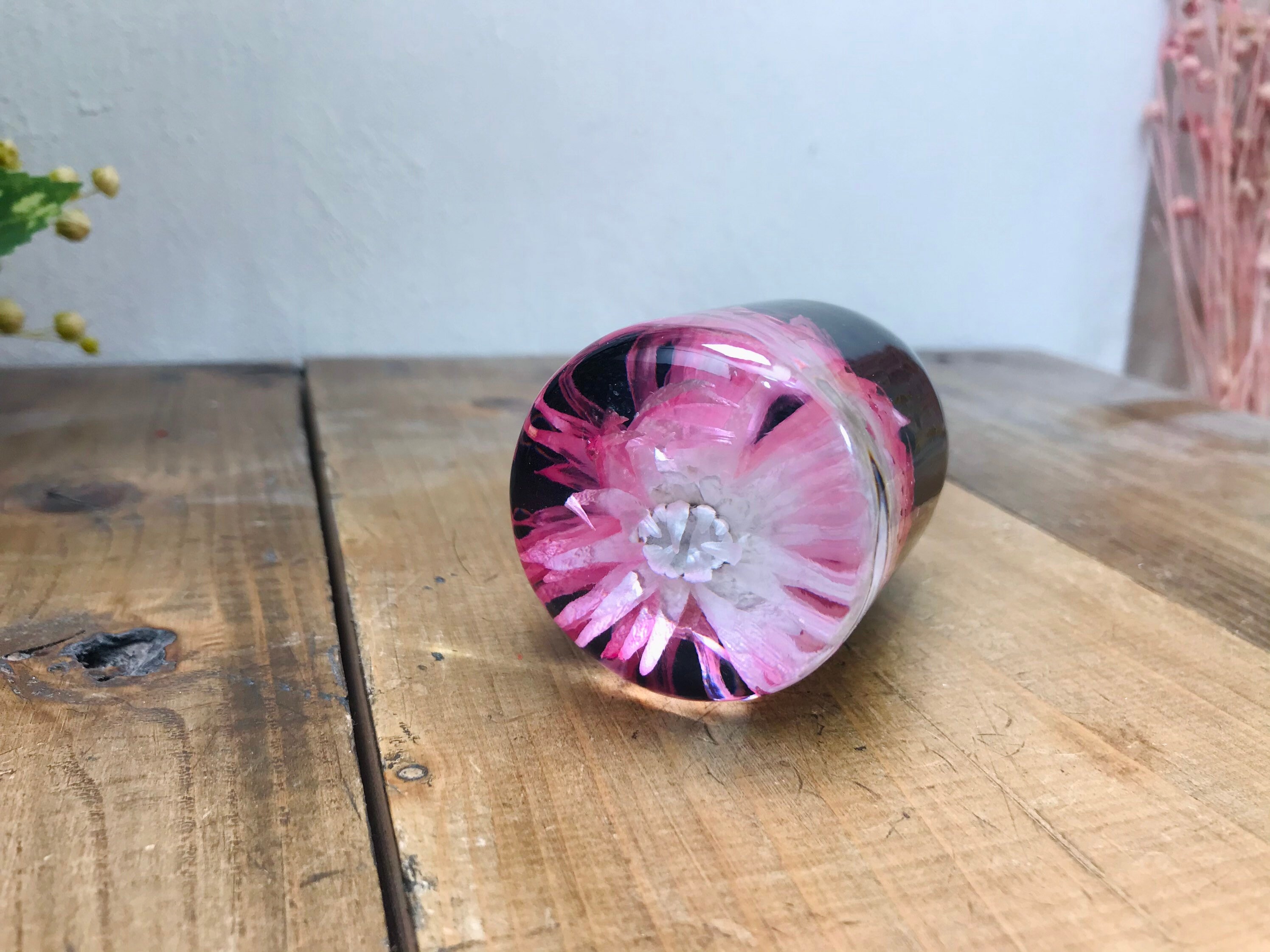 Underwater Flower Shift Knob Silver Daisy Pink Etsy UK