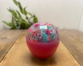 Submerged Flower Shift Knob, Hanadama, Small Flower Garden, Pink