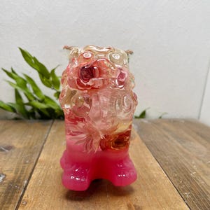 Undervattensblomma Växelspaksknopp Shisa Rosa Blomträdgård