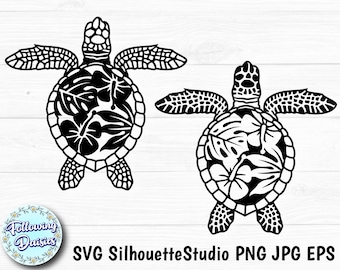 Turtle Mandala Svg Etsy
