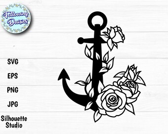 Anchor Svg Etsy