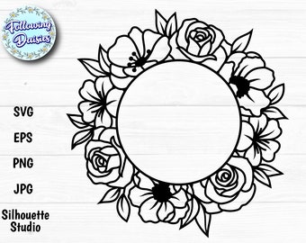 Free Free 171 Floral Wreath Svg For Starbucks Cup SVG PNG EPS DXF File