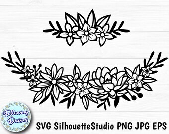Download Wedding Flowers Personal And Commercial Use Instant Download Paper Cut Template Svg Files For Cricut And Silhouette Text Divider Svg Clip Art Art Collectibles Commentfer Fr